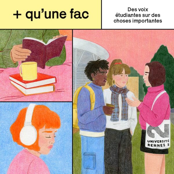 Podcast Plus qu'une fac - Université de Rennes 2